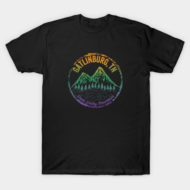 Gatlinburg Tennessee Great Smoky Mountains T-Shirt by Pine Hill Goods